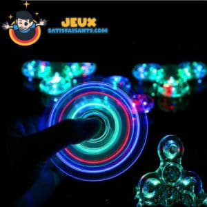 Fidget toys - Handspinner Lumineux LED