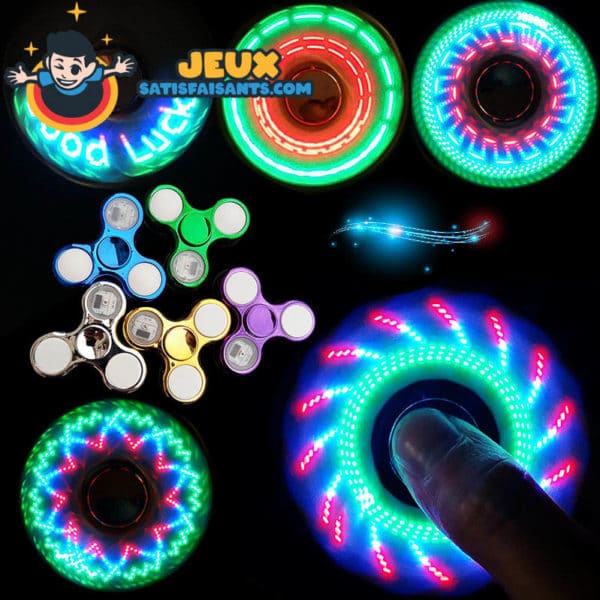 Fidget toys - Handspinner Lumineux LED