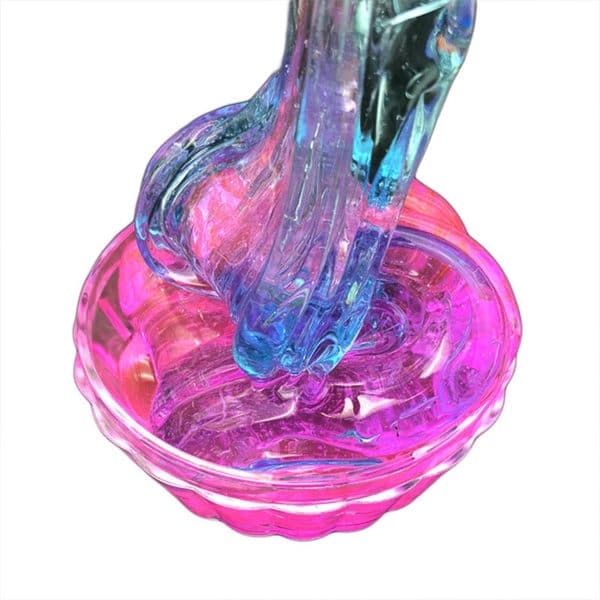 Slime magique 2 couleurs- Bleu Rose